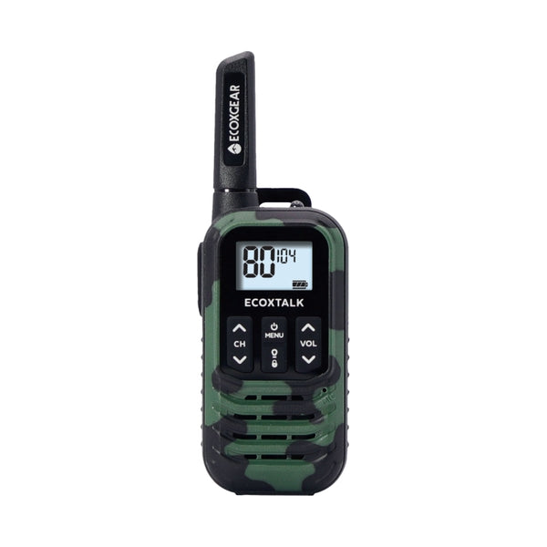 Ecox Uhf 0.5W 2 Pack Black/grncamo