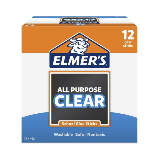 Elmer Glue Stick 40g Box Of 12