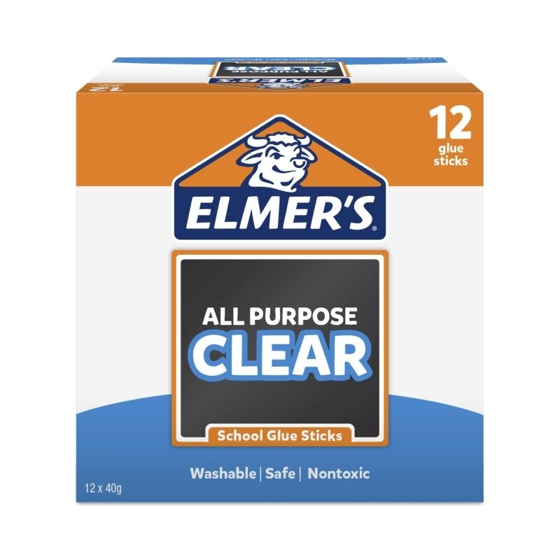 Elmer Glue Stick 40g Box Of 12