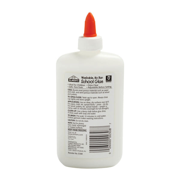 Elmers Liq School Glue 225ml Box Of 6