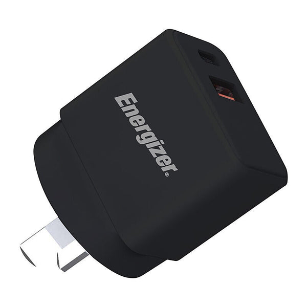 Wall Charger 30W Gan - Pd - 1 USB-C + 1 USB-A Black