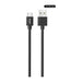 2m Tape USB-A / USB-C Cable Black