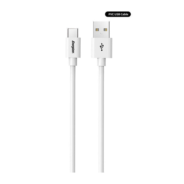 2m Tape USB-A / USB-C Cable White