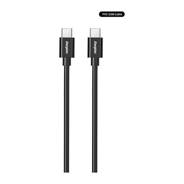 2m Tape USB-C / USB-C Cable Black