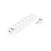 6 Outlet Switched, 175 Joule Surge Protection /led, Overload Protectio