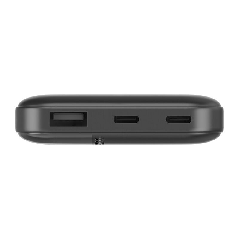 Black 10000mah Dual Usbc And Single Usba Output