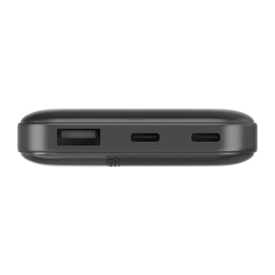 Black 10000mah Dual Usbc And Single Usba Output