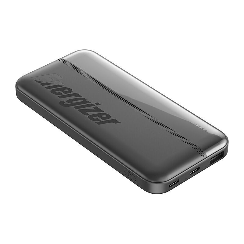 Black 10000mah Dual Usbc And Single Usba Output