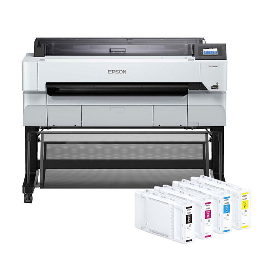 Epson Sct5460m Lfp & E41m Inks