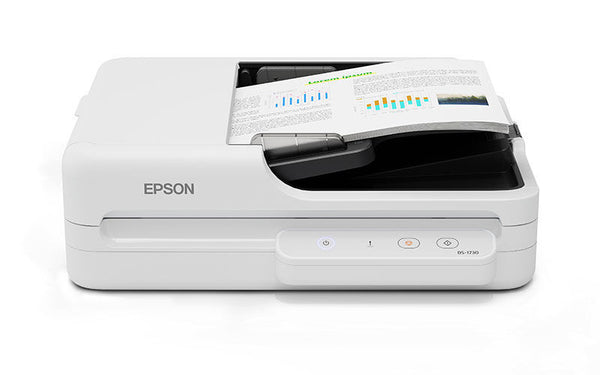 Epson Workforce Ds-1730 USB A4 Sheetfed And Flatbed Document Scanner