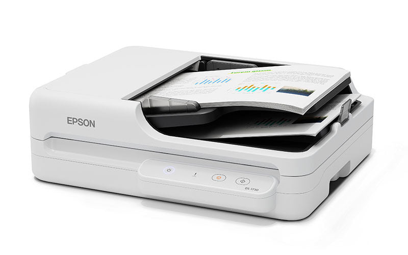 Epson Workforce Ds-1730 USB A4 Sheetfed And Flatbed Document Scanner