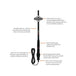 Ecoxgear Exg3000-Ovpk: 5 Watt Remote Multifunction-Colour LCD Speaker
