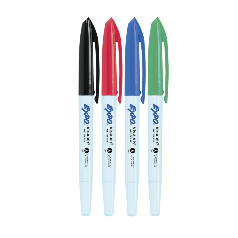 Expo Wb Marker Wet Erase Pack Of 4 Box Of 6