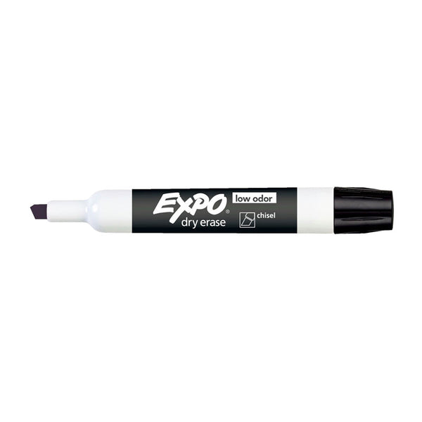 Expo Whiteboard Marker Chsl Black Box Of 12