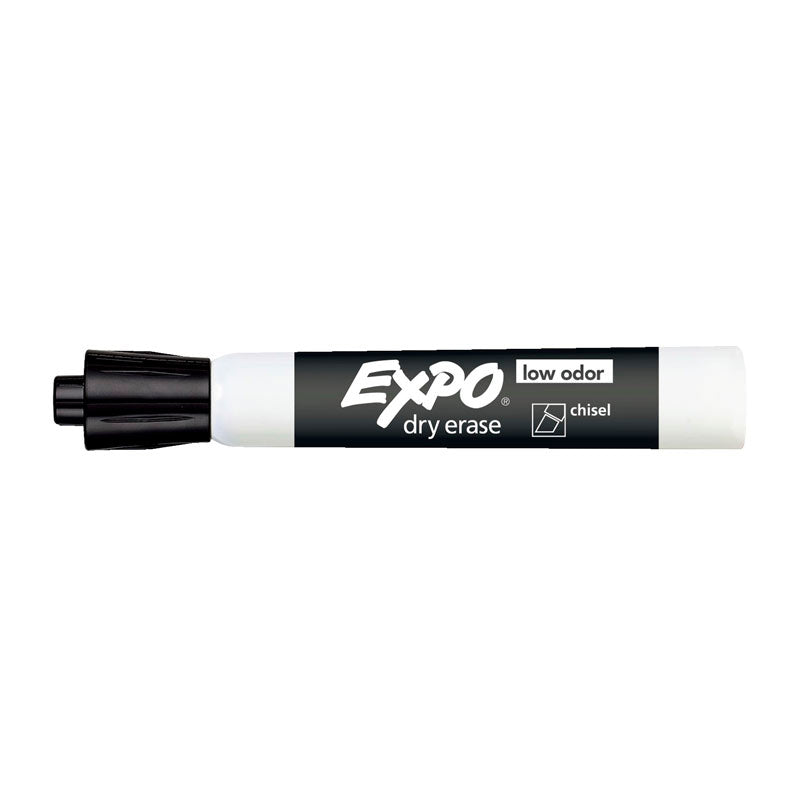 Expo Whiteboard Marker Chsl Black Box Of 12