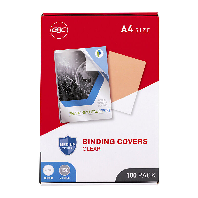 Gbp Ib Bind Cov 150m A4 Pack Of 100