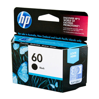 HP #60 Black Ink Cc640wa