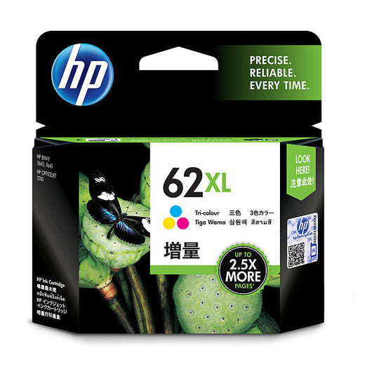 HP #62xl Tri Colour Ink C2p07aa
