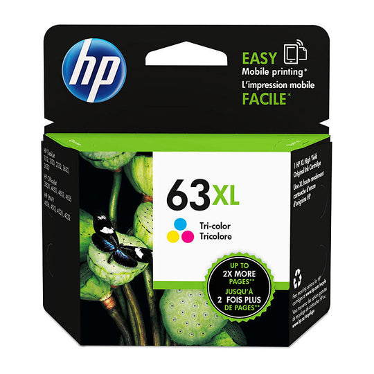 HP #63xl Tri Colour Ink F6u63aa