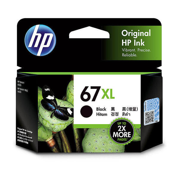 HP #67xl Black Ink 3YM57AA