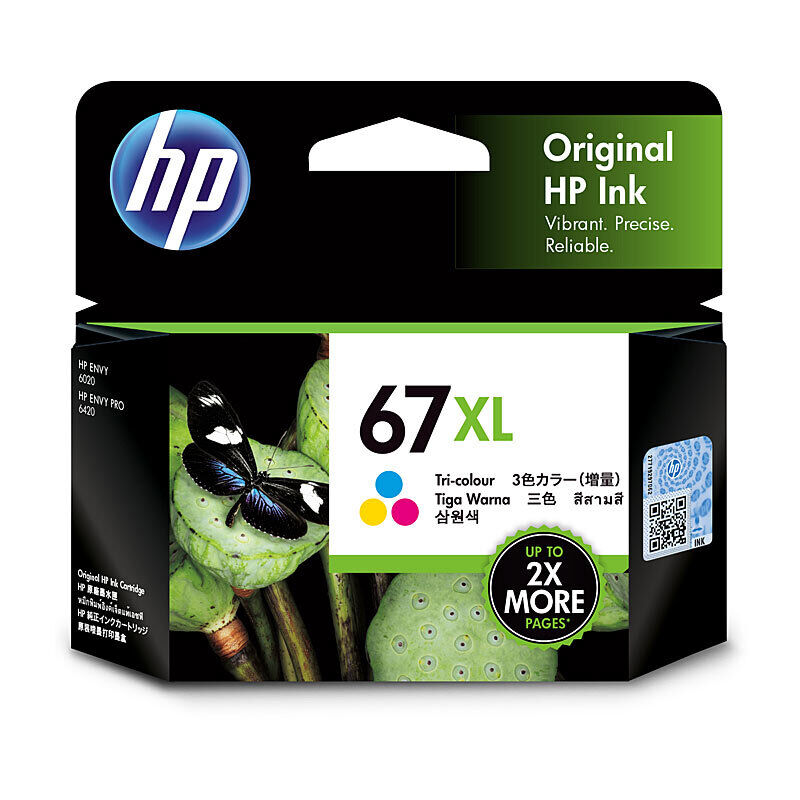 HP #67xl Tri Colour Ink 3YM58AA
