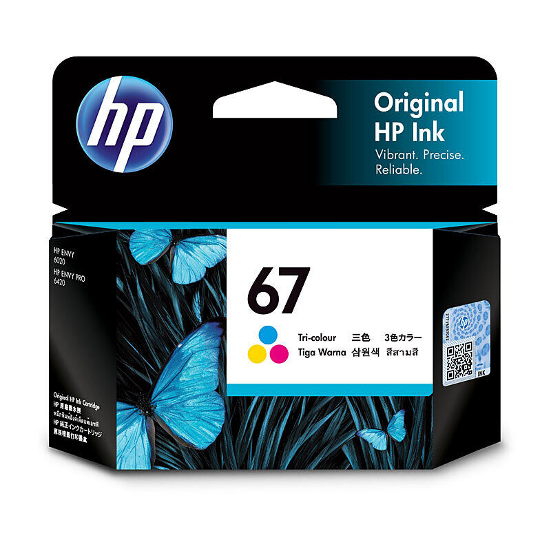 HP #67 Tri Colour Ink 3YM55AA