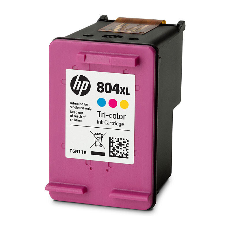 HP #804xl Colour Ink T6n11aa