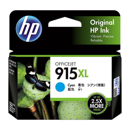 HP #915xl Cyan Ink 3YM19AA