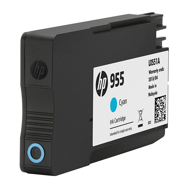 HP #955 Cyan Ink L0s51aa