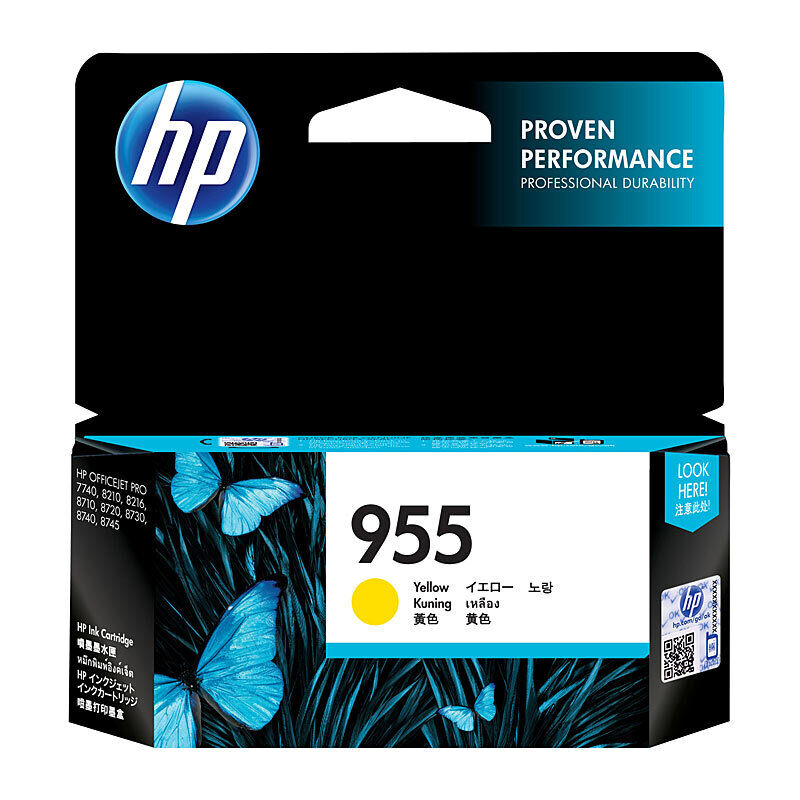 HP #955 Yellow Ink L0s57aa