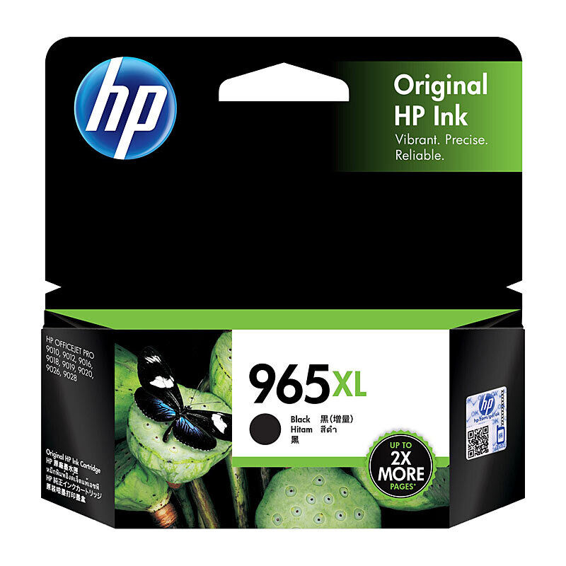 HP #965xl Black Ink 3JA84AA