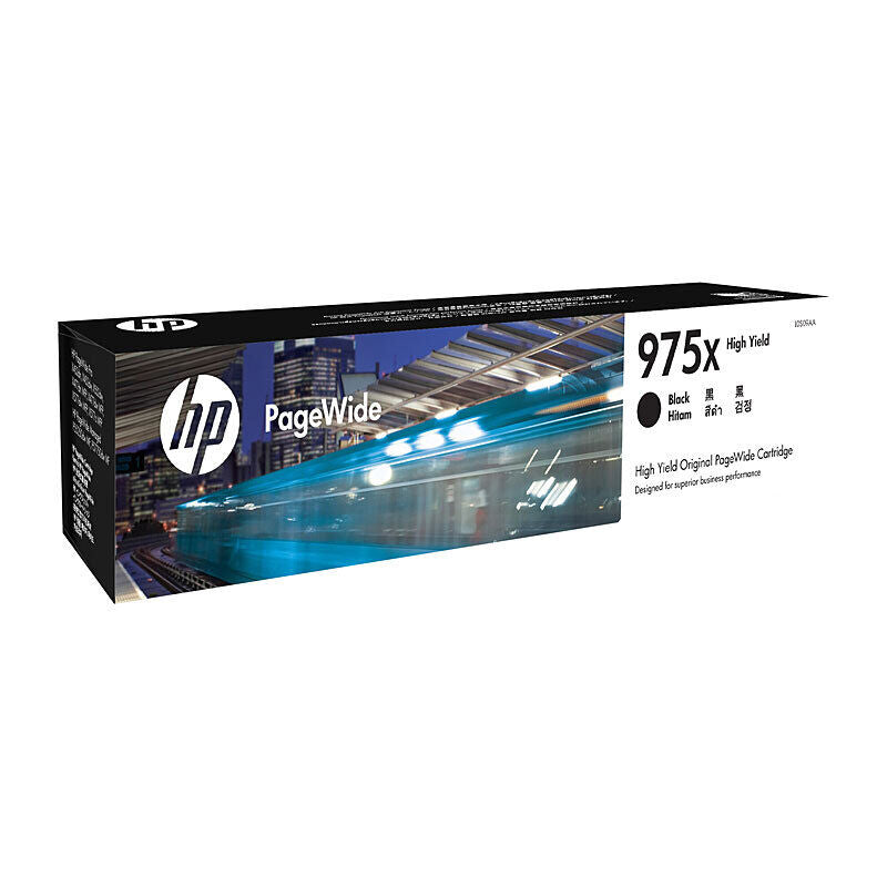 HP #975x Black Ink L0s09aa
