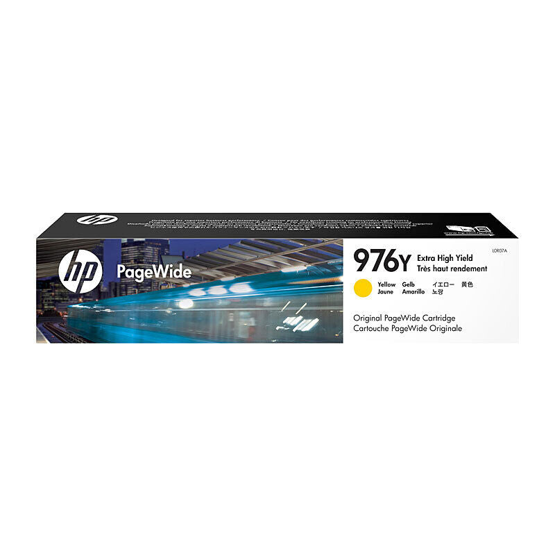 HP #976y Yellow Ink L0r07a