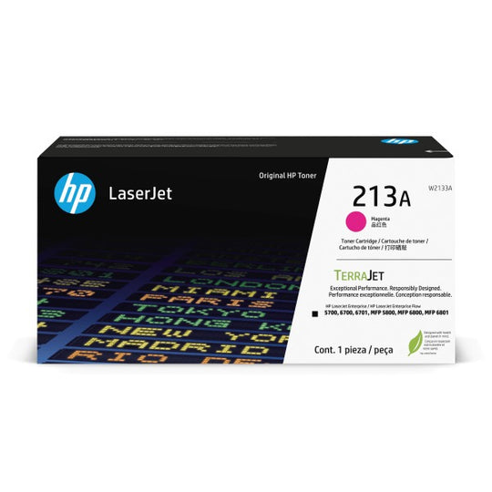 HP #213a Magenta Toner W2133a