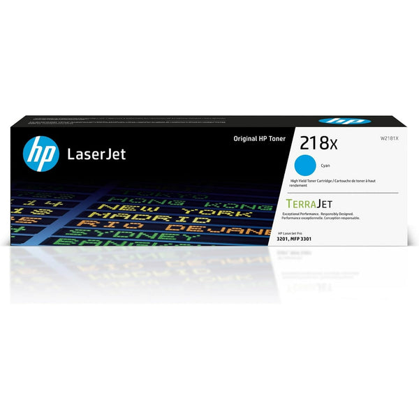 HP #218x Cyan Toner W2181x