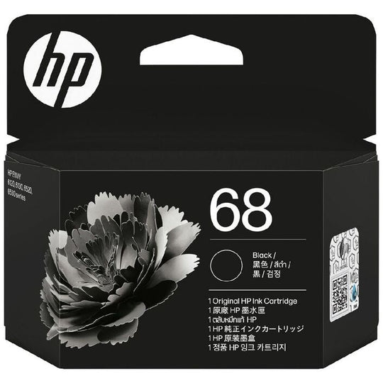 HP #68 Black Ink 7FP21TA