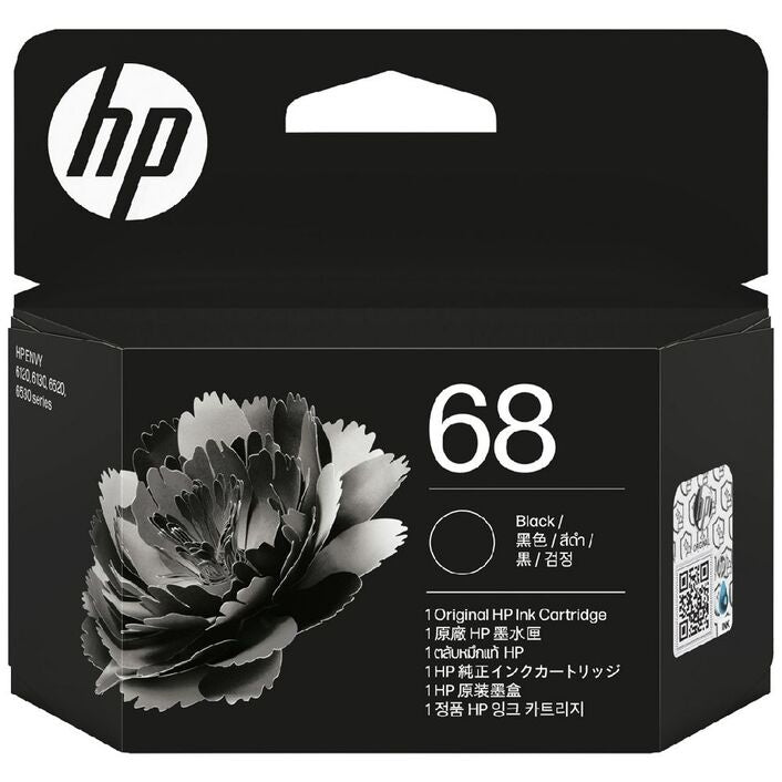 HP #68 Black Ink 7FP21TA