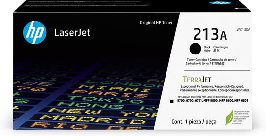 HP #213a Black Toner W2130a