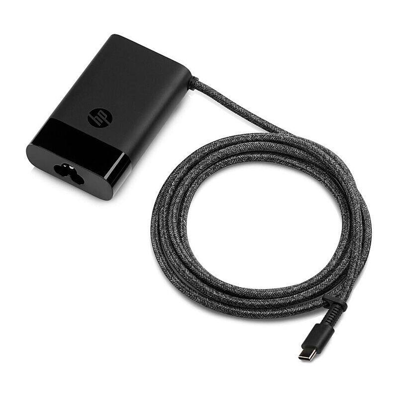 HP Power Supply - 65W USB-C Laptop Charger (no USB-A)