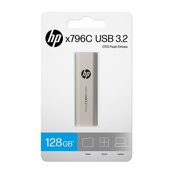 HP X796c, 128GB, Usb3.2,light Golden, Pcba 3.2 Type A/c