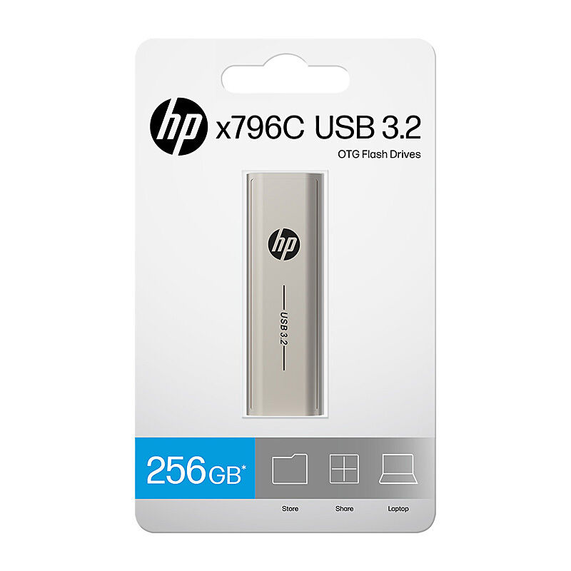 HP X796c, 256GB, Usb3.2,light Golden, Pcba 3.2 Type A/c