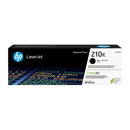 HP #210x Black Toner W2100x