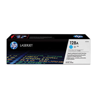 HP #128a Cyan Toner Ce321a
