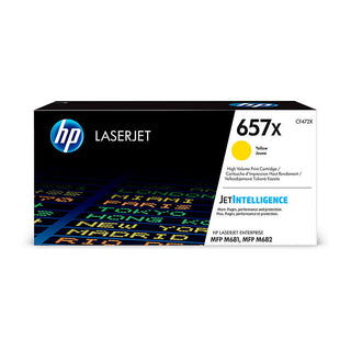 HP #657x Yellow Toner Cf472x