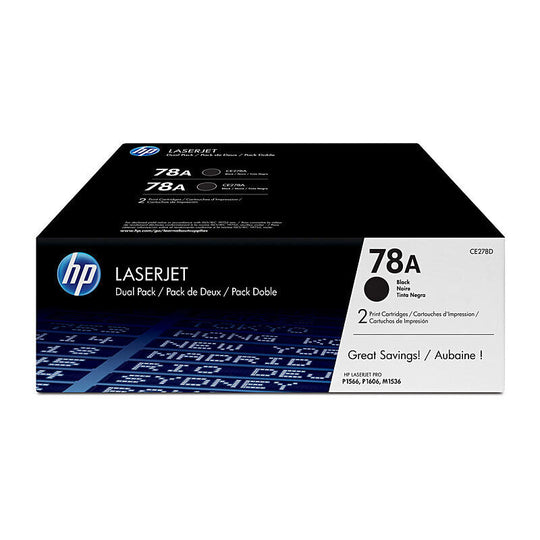 HP #78a Twin Pack Ce278ad