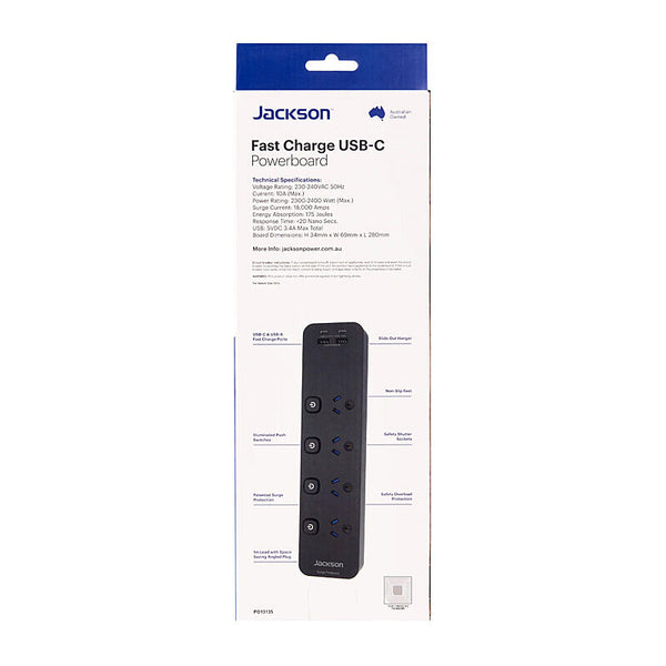 Jackson Fast Charge 4Out/4USB