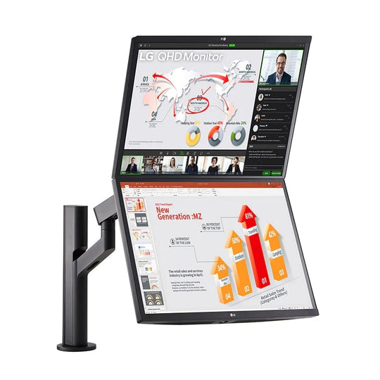 Lg 27'' Qhd Dual Monitor