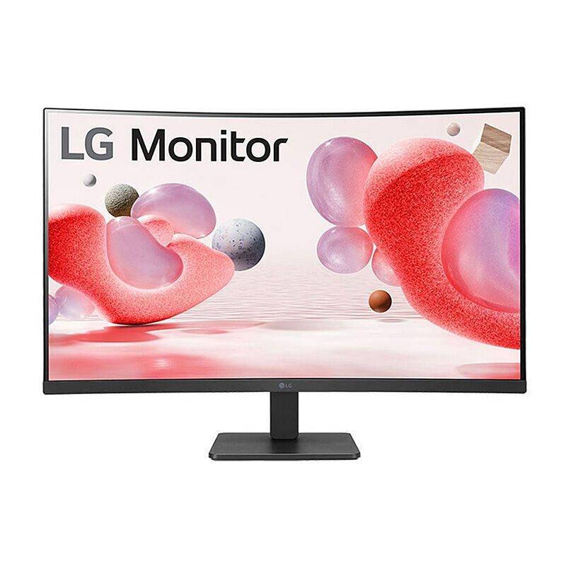 Lg 32 Inch Curved Fhd Monitor, Reader Mode, Amd Freesync, 100Hz, Onscr