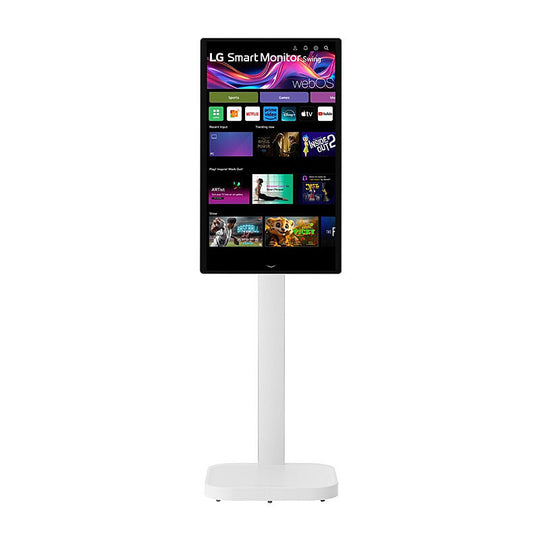 Lg 31.5-inch 4K Uhd Ips Smart Monitor Swing With Touchscreen, Rolling