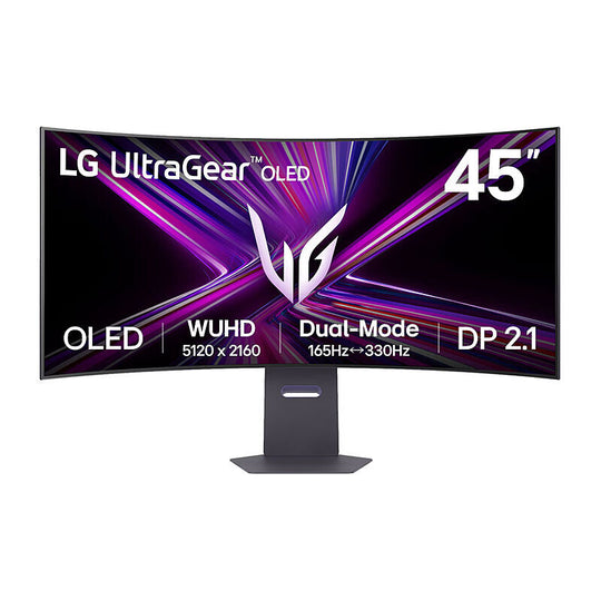Lg 45'' Oled Curved Monitor, 800R , 165Hz, 4 Side Boarderless Design